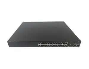SWITCH ETH 24P 100MB DELL POWERCONNECT 3524P POE+ 2xSFP RoHS - Photo