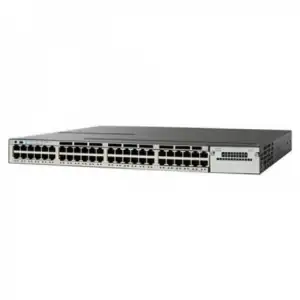 SWITCH ETH 48P 1GBE & 2x1GB SFP & 2x10GB SFP+  CISCO 3850 1x1100WAC PSU IP BASE POE+ - Photo