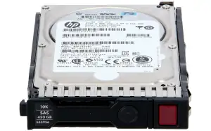 HP 450GB SAS 6G 10K SFF HDD for G8-G10 Servers 652572-B21 - Photo