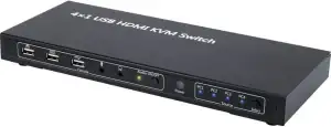 KVM SWITCH SPEAKA PROFESSIONAL 4PORT HDMI & USB - Φωτογραφία