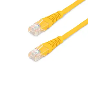 PATCH CORD UTP NONAME 1M CAT5 YELLOW - Φωτογραφία