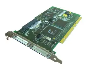 SCSI CONTROLLER QLOGIC QLA10162 DUAL ULTRA3/LVD/SE PCI-X - Photo