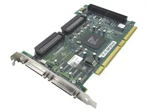 SCSI CONTROLLER ADAPTEC ASC-39160/DELL2 ULTRA160 PCI-X - Photo