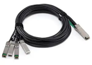 1m QSFP+ DAC Break Out Cable 49Y7886 - Photo