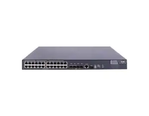 HP FlexFabric 5800 Switch(24x1G BASE-T PoE,4xSFP+)    JC099A - Φωτογραφία