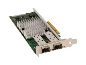 NIC DELL 10GB 2- PORTS 10GBASE-X PCI-Ex8 SFP+ X520-DA2 LP - Φωτογραφία