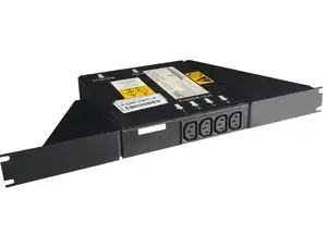 PDU 4-OUTLETS IBM 95P5083, 4XC13, 220-240V, 1PH, 15A, 1U - Φωτογραφία