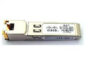 1000BASE-T SFP GLC-T - Φωτογραφία