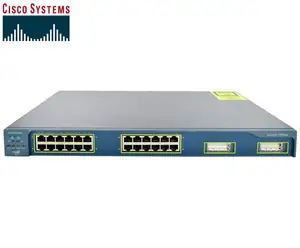 SWITCH ETH 24P 100MB CISCO 2950G 2PxGBIC SFP NPS - Photo
