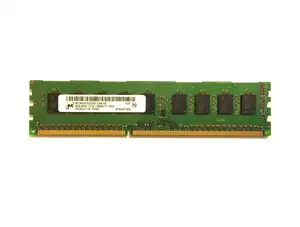 8GB MICRON PC3L-12800R DDR3-1600 2Rx8 ECC 1.35V - Photo