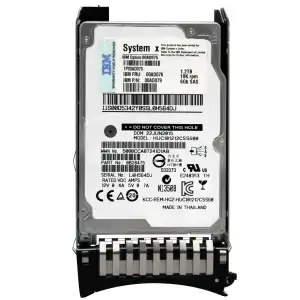 1.2TB 10K 6Gbps SAS 2.5in G2HS HDD  00AD079 - Φωτογραφία