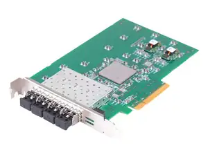 HBA FC 4GB IBM PMC QX4 PASS2 FIBER CHANNEL QUAD PORT PCI-E - Φωτογραφία