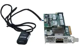 HP P222/512MB FBWC 6G 1x INT/EXT SAS Controller 631667-B21 - Φωτογραφία