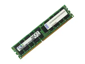 4GB IBM PC3L-10600R DDR3-1333 1Rx4 CL9 ECC RDIMM LP 1.35V - Φωτογραφία