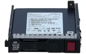 HP 240GB SATA 6G MU SFF SSD for G8-G10 Servers 875703-001 - Φωτογραφία