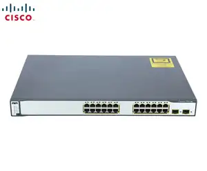 Cisco Catalyst 3750 24 10/100 PoE + 2 SFP Standard WS-C3750-24PS-S - Φωτογραφία