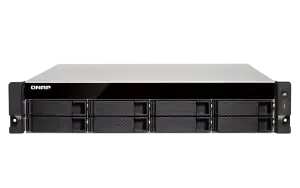 STORAGE NAS QNAP TS-832XU 8LFF/AL324/4GB/WITH TRAYS - Photo
