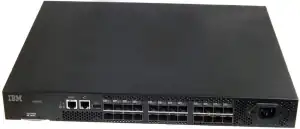 SWITCH FC 24P 8GB IBM 249824E SAN24B-4 Fibre Channel SAN 45W0391 2498-B24-FULLYACTIV - Φωτογραφία