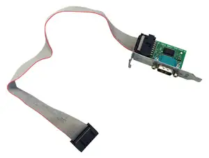 CONTROLLER HP SERIAL 2ND PORT FOR D510/D500/DC7XXX PCI LP - Photo