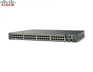Cisco Catalyst 2960S 48 GigE PoE 740W, 2 x 10G SFP WS-C2960S-48FPD-L - Φωτογραφία