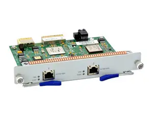 MODULE JUNIPER NETSCREEN ISG TX2 NS-ISG-TX2  2-port 10/100/1 - Photo