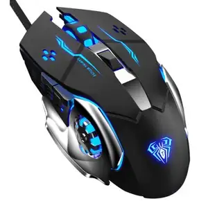 MOUSE AULA S20 RGB WIRED USB BLACK NEW - Photo