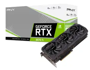 VGA 8GB PNY GF RTX 3070 Ti GDDR6X HDMI/DP PCI-E NEW - Photo