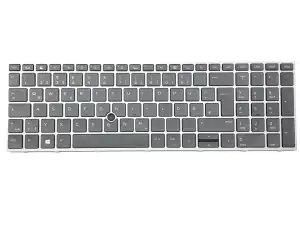 HP ZBOOK 15 G5/G6 17 G5/G6 US KEYBOARD BL GREY FRAME NEW - Photo
