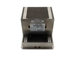 Heatsink - x3400 M2 (7837) Standard 2.40GHz/1333MHz/12MB  46D1407 - Φωτογραφία