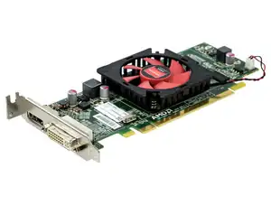 VGA 1GB GDDR3 ATI RADEON HD6450 DVI/DPORT PCI-EX LP - Φωτογραφία