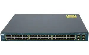SWITCH ETH 48P 10/100/1000T 1GBE CISCO 3560G 4xSFP WS-C3560G-48TS-S - Photo