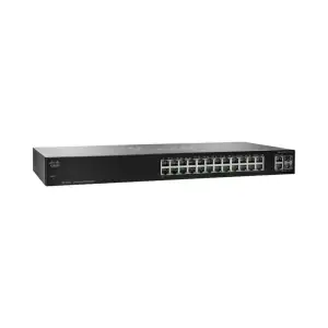 SWITCH ETH 24P 100MB & 2x1GB SFP CISCO SF102-24 UNMANAGED - Φωτογραφία