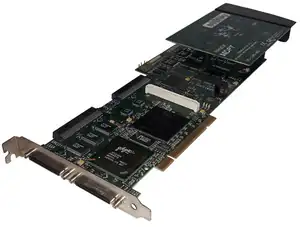 SCSI CONTROLLER QLOGIC DUAL ULTRA3 PCI-X - Photo