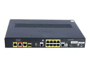 CISCO ISR 891-F SFP 8P 1GBE 4xPoE 1xSFP 1xFE C891F-K9 - Photo