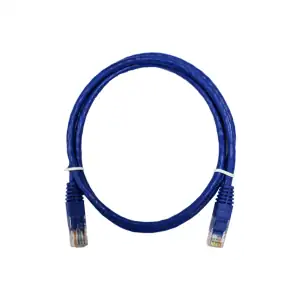 PATCH CORD UTP CABLE CAT5E 1M BLUE - Φωτογραφία