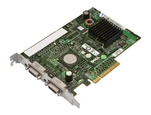 HBA SAS DELL SAS 5/E 2-PORT SAS 3GB/s PCI-E - Photo