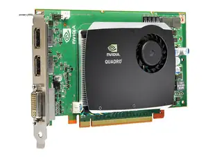 VGA 512MB NV QUADRO FX580 DDR3 DVI/DUAL DISPLAY POR  PCI-EX - Φωτογραφία