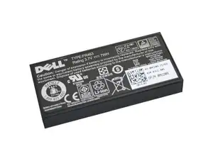 RAID BATTERY BACKUP  BBU DELL PERC 5 6 H700 SERIES W/O CABLE - Φωτογραφία