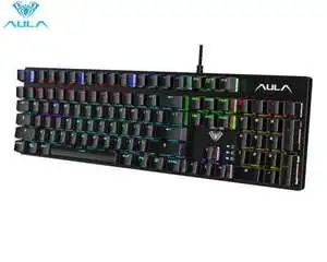 KEYBOARD AULA S2022 MECHANICAL RGB BLACK USB GR NEW