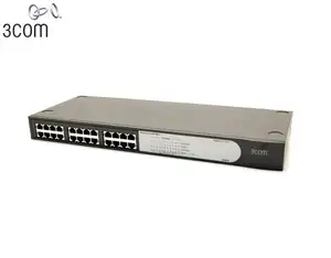 SWITCH ETH 24P 100MB 3COM BASELINE 2024/GRADE B CASE - Photo