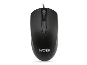 MOUSE NOD BLACK OPTICAL USB - Φωτογραφία