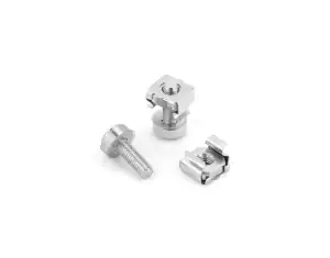 MOUNTING SCREW SET WITH NUT FOR RACK CABINET NEW 4xSETS - Φωτογραφία